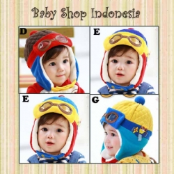large topi bayi topi anak topi pilot topi korea anak
